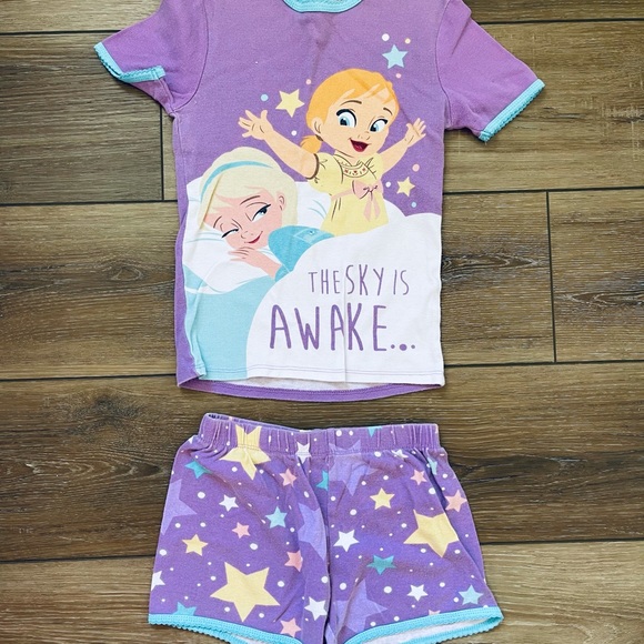 Disney Other - Disney Original Baby Anna/Elsa Pajama Set